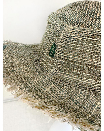 Chapeau en chanvre 100% naturel, fibre solide et durable