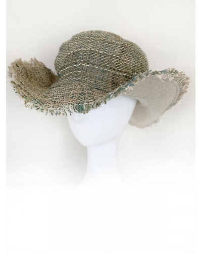 Chapeau en chanvre 100% naturel, fibre solide et durable