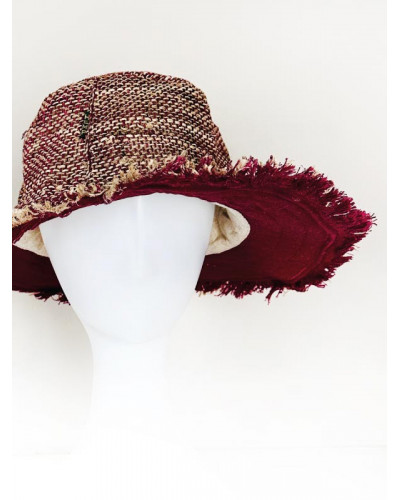 Chapeau en chanvre 100% naturel, fibre solide et durable
