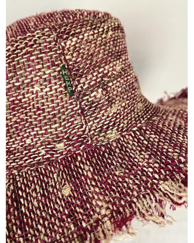 Chapeau en chanvre 100% naturel, fibre solide et durable