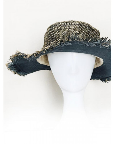 Chapeau en chanvre 100% naturel, fibre solide et durable