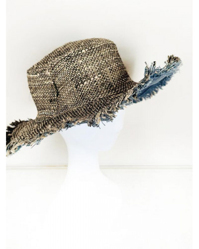 Chapeau en chanvre 100% naturel, fibre solide et durable