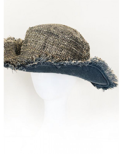 Chapeau en chanvre 100% naturel, fibre solide et durable