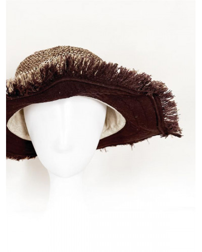 Chapeau en chanvre 100% naturel, fibre solide et durable