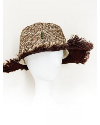 Chapeau en chanvre 100% naturel, fibre solide et durable