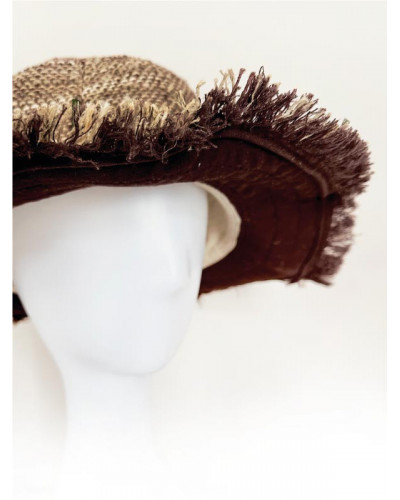 Chapeau en chanvre 100% naturel, fibre solide et durable