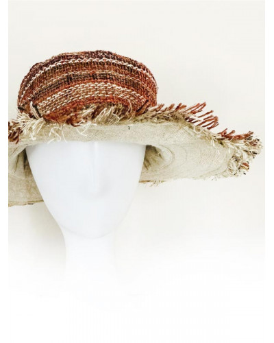 Chapeau en chanvre 100% naturel, fibre solide et durable