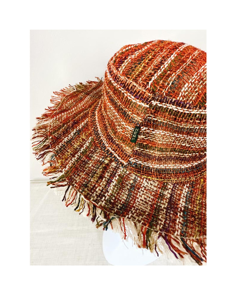 Chapeau en chanvre 100% naturel, fibre solide et durable
