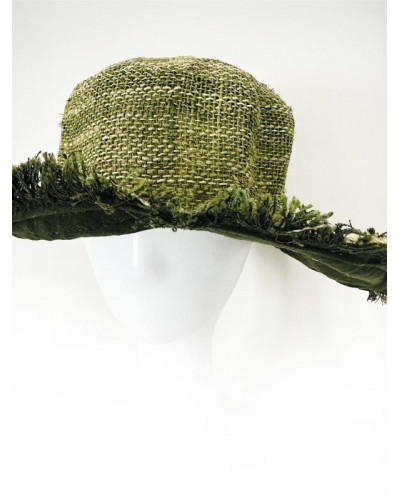 Chapeau en chanvre 100% naturel, fibre solide et durable