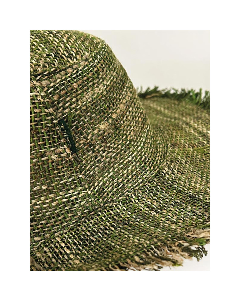 Chapeau en chanvre 100% naturel, fibre solide et durable
