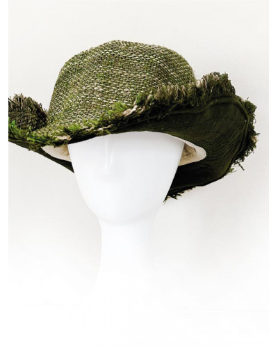 Chapeau en chanvre 100% naturel, fibre solide et durable
