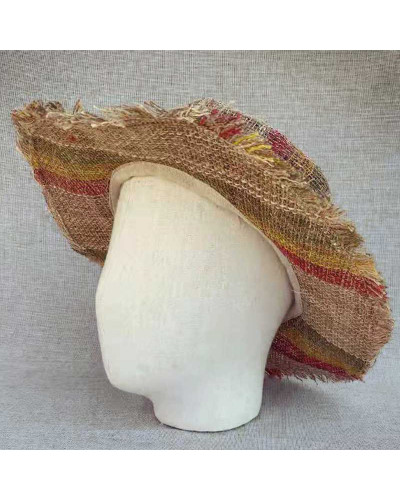 Chapeau en chanvre 100% naturel, fibre solide et durable