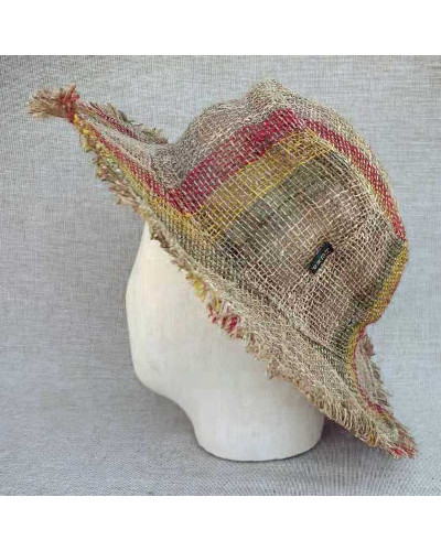 Chapeau en chanvre 100% naturel, fibre solide et durable