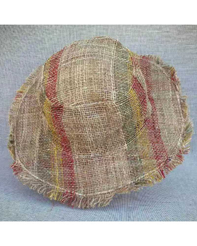 Chapeau en chanvre 100% naturel, fibre solide et durable