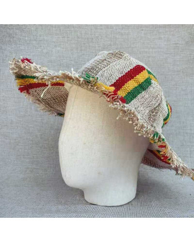 Chapeau en chanvre 100% naturel, fibre solide et durable
