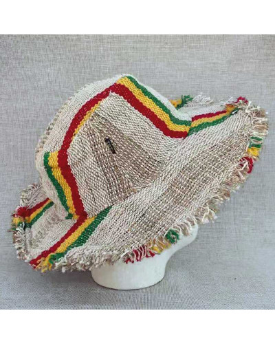 Chapeau en chanvre 100% naturel, fibre solide et durable