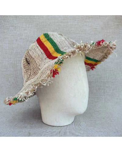Chapeau en chanvre 100% naturel, fibre solide et durable