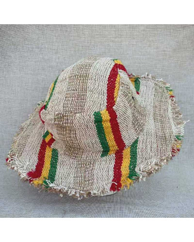 Chapeau en chanvre 100% naturel, fibre solide et durable