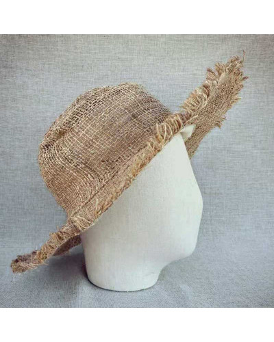 Chapeau en chanvre 100% naturel, fibre solide et durable