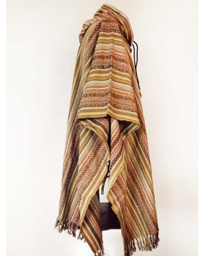 Poncho 100% coton