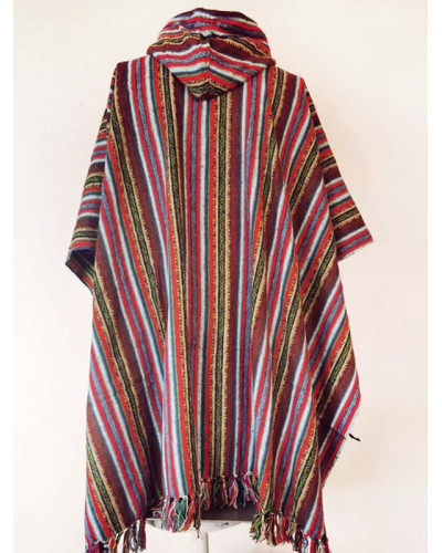 Poncho 100% coton