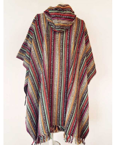 Poncho 100% coton