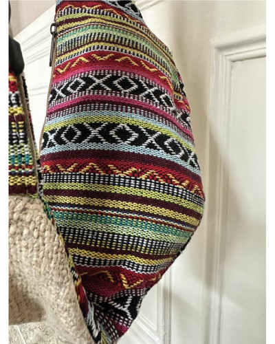 Sac banane en chanvre naturel