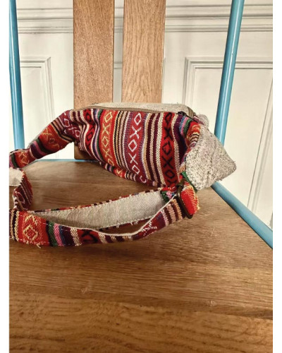 Sac banane en chanvre naturel