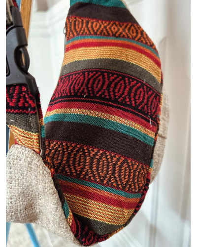 Sac banane en chanvre naturel