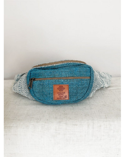 Sac banane en chanvre naturel