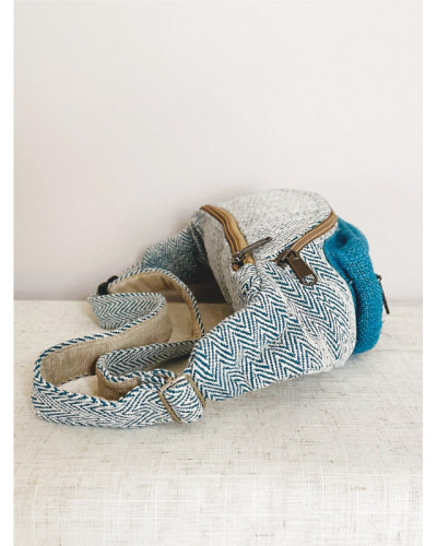 Sac banane en chanvre naturel