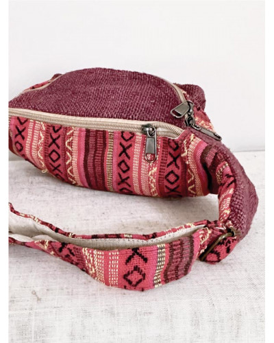 Sac banane en chanvre naturel