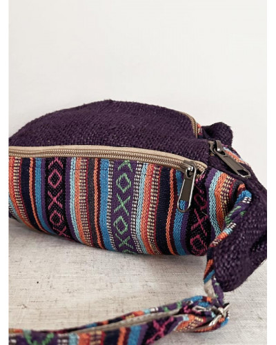 Sac banane en chanvre naturel