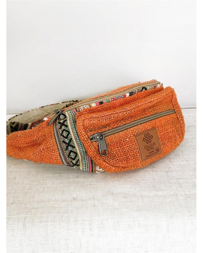 Sac banane en chanvre naturel