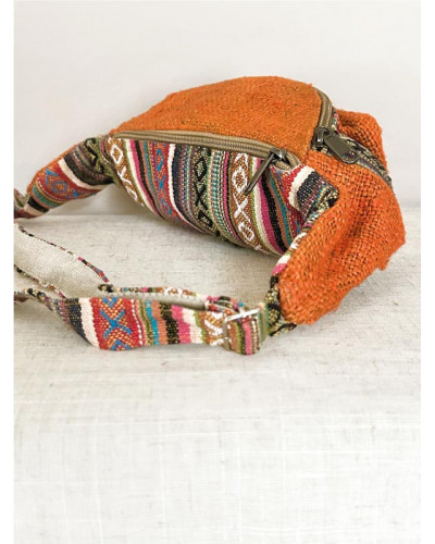 Sac banane en chanvre naturel