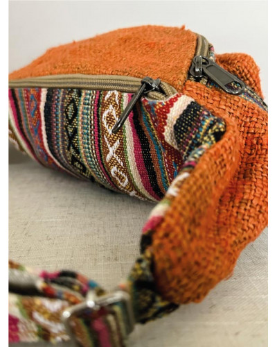 Sac banane en chanvre naturel