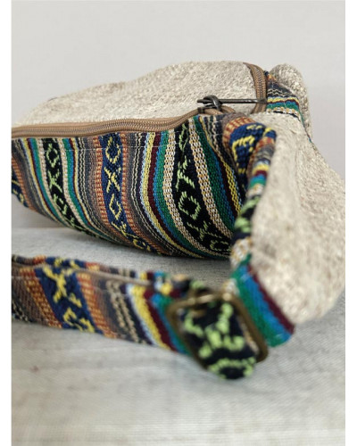 Sac banane en chanvre naturel