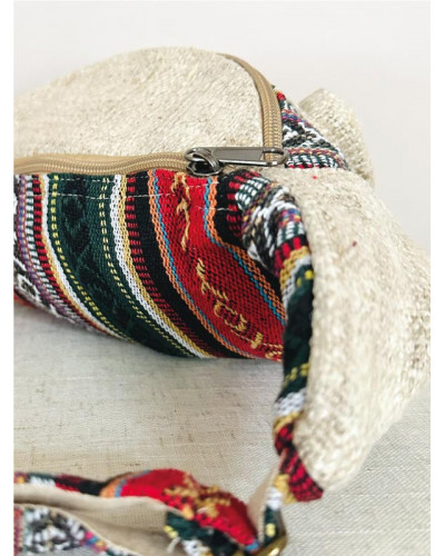 Sac banane en chanvre naturel