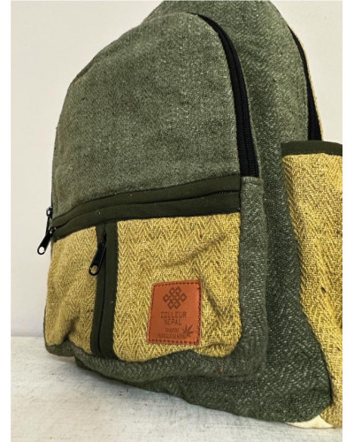 Sac à dos 100% chanvre, éco-responsable