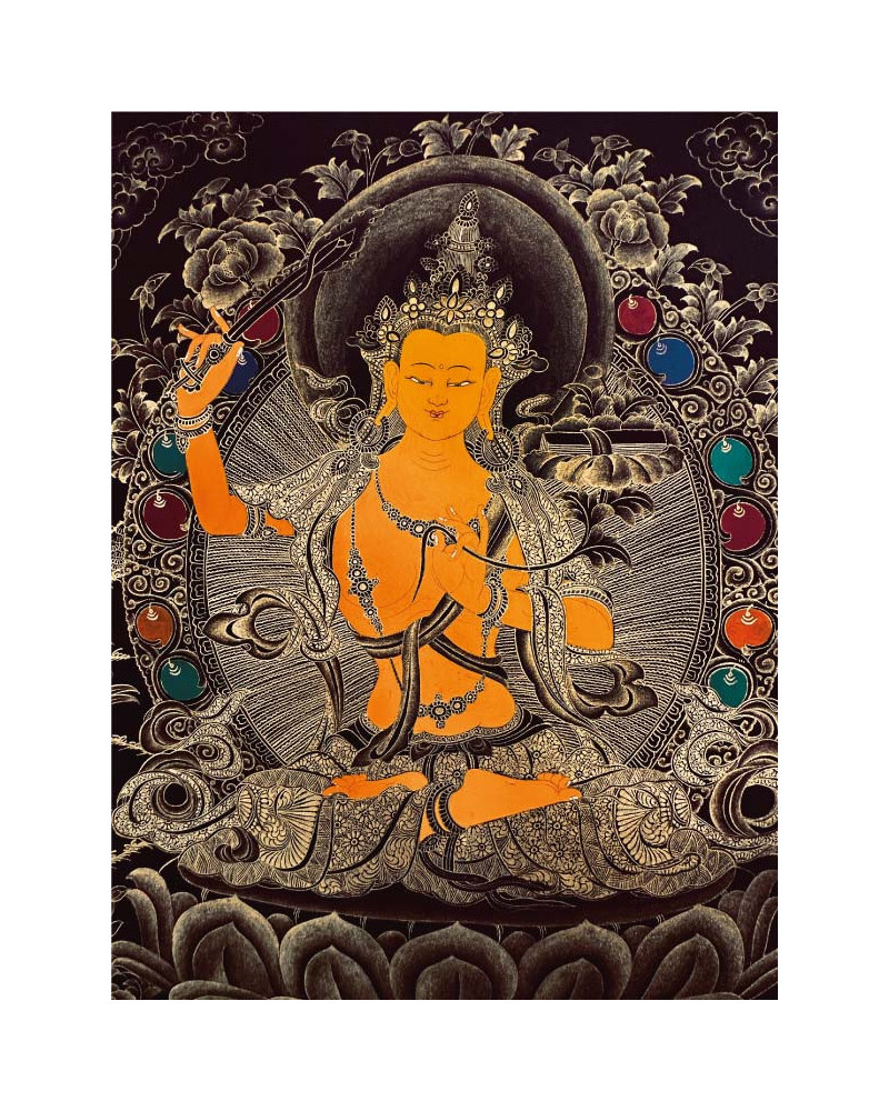 Thangka Manjushri