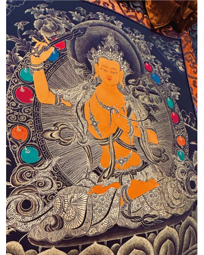 Thangka Manjushri