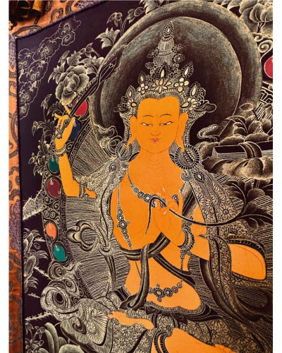Thangka Manjushri