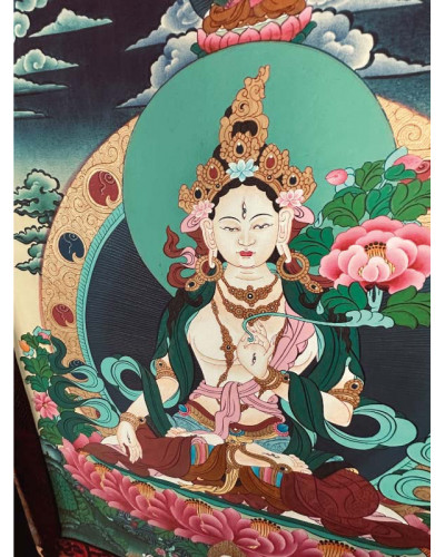 Thangka Tara Blanche