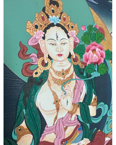 Thangka Tara Blanche