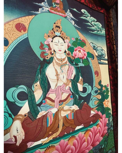 Thangka Tara Blanche