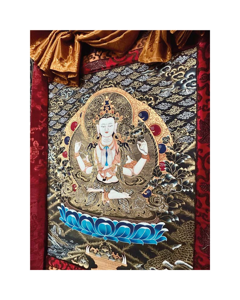 Thangka Chenrezig