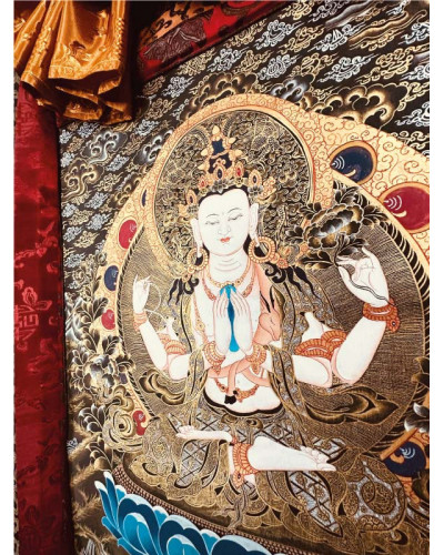 Thangka Chenrezig