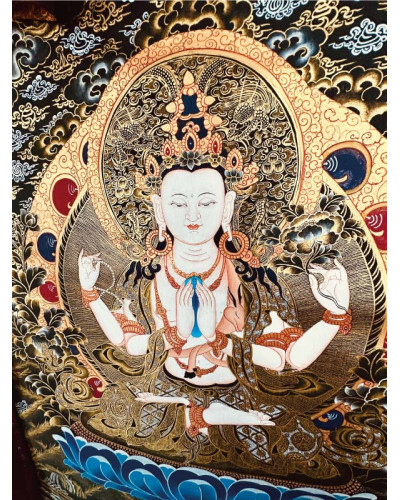 Thangka Chenrezig