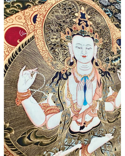 Thangka Chenrezig